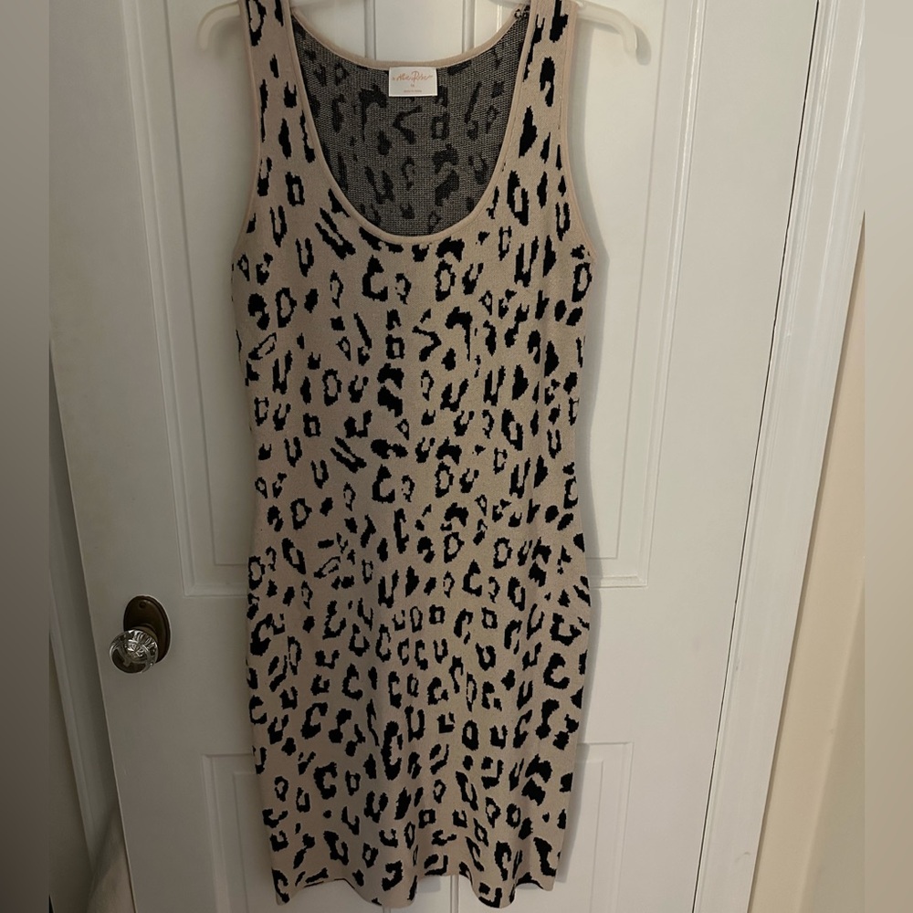 Leopard Print Mini Dress